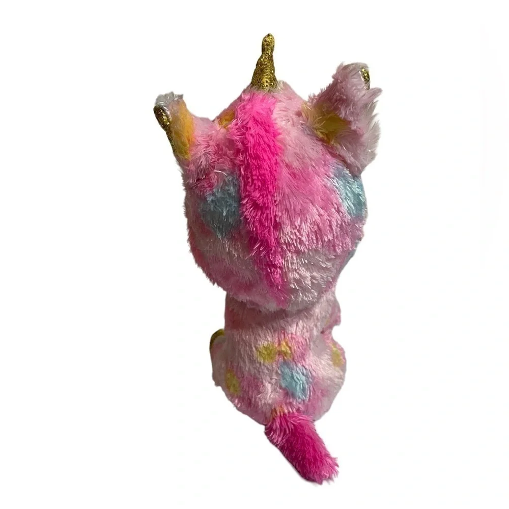 Ty Beanie Boos Fantasia Multicolor Unicorn reg stuffed animal plush